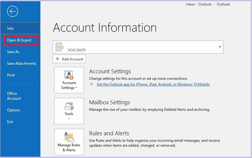 How to back up your emails in Outlook for Windows