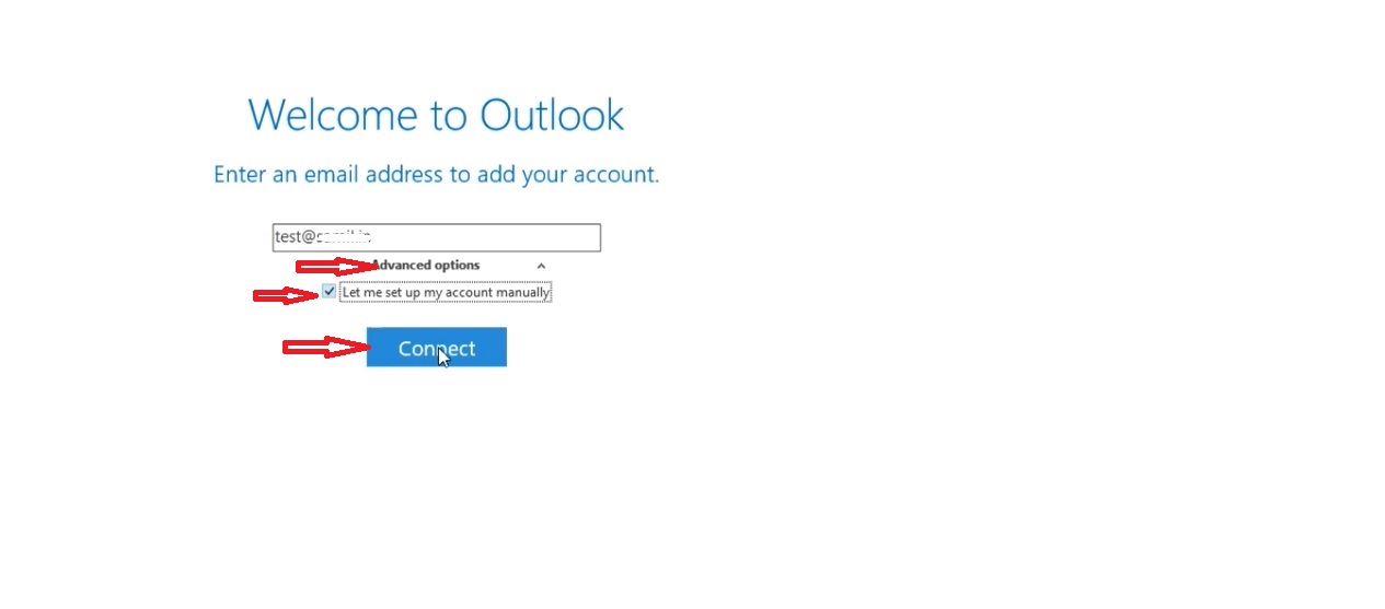 Manually Setting Up an Email Account in Microsoft Outlook 2019