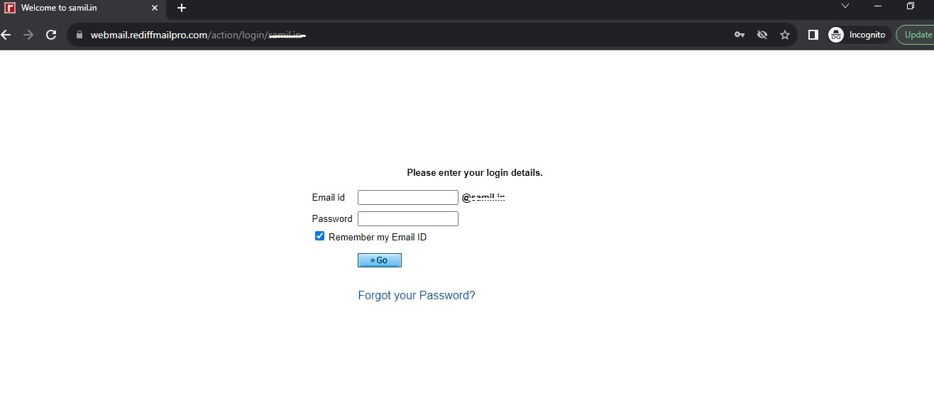 How To Login RediffMailPro